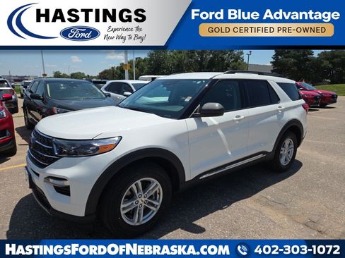 Certified 2022 Ford Explorer XLT w/ Equipment Group 202A AWD/4WD image 1