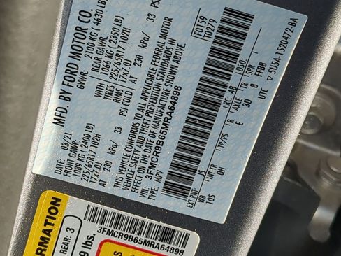 Used 2021 Ford Bronco Sport Big Bend image 36