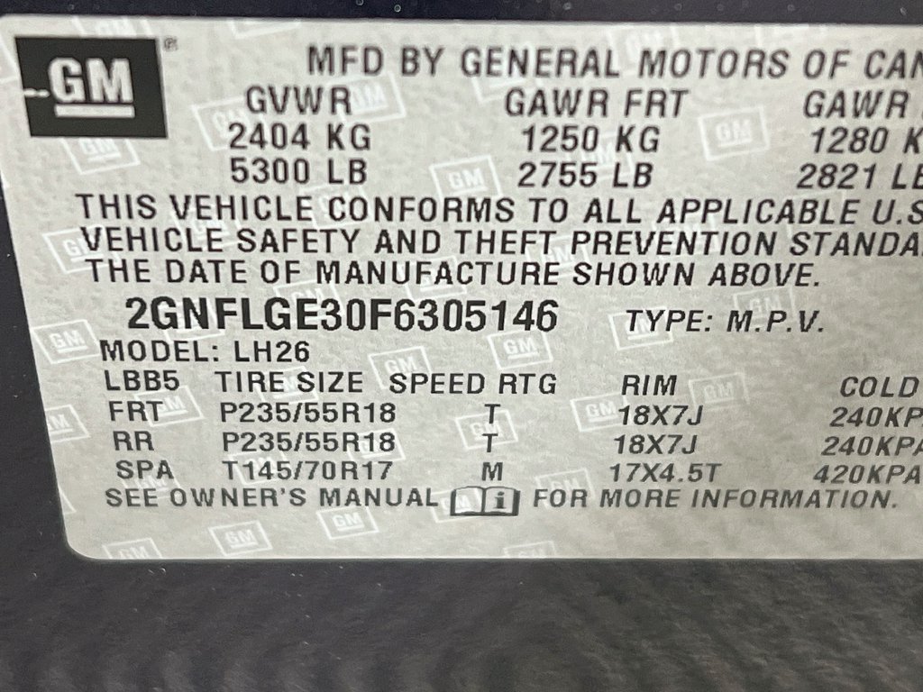 Used 2015 Chevrolet Equinox LT w/ Chrome Appearance Package AWD/4WD image 33
