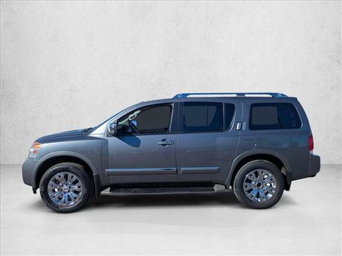 Used 2015 Nissan Armada Platinum w/ 2nd Row Captain Seat Package image 8