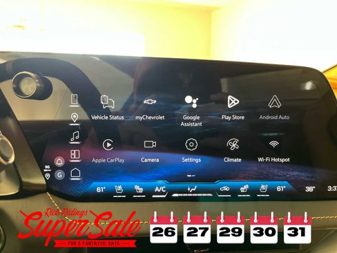 New 2026 Chevrolet Corvette Stingray Premium Conv w/ Z51 Performance Package image 25