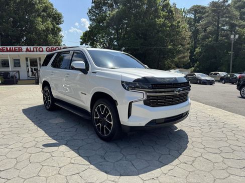 Used 2021 Chevrolet Tahoe RST w/ Luxury Package RWD image 1