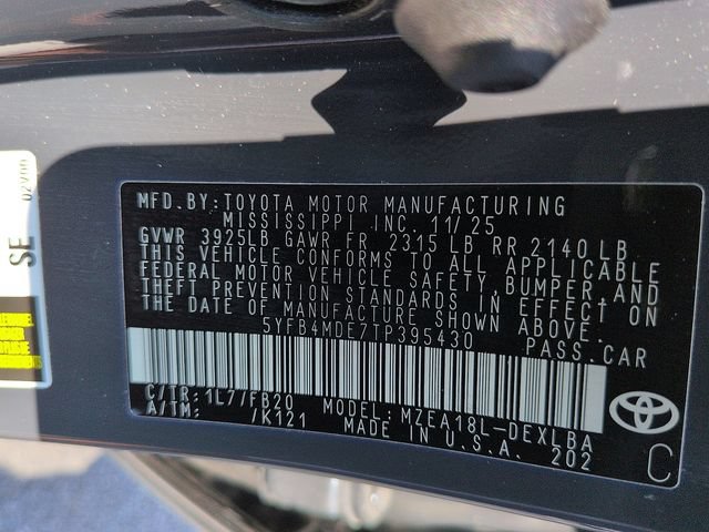 Certified 2026 Toyota Corolla LE FWD image 14