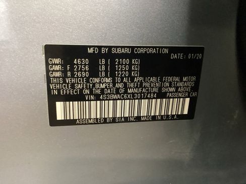 Used 2020 Subaru Legacy Premium image 16