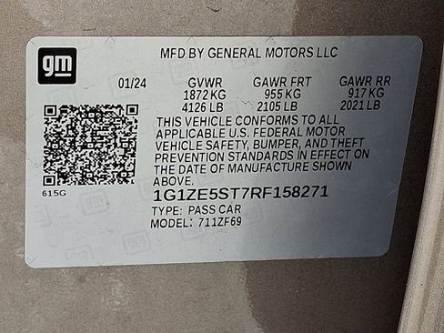 Used 2024 Chevrolet Malibu LT FWD image 27