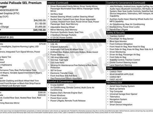 Certified 2025 Hyundai Palisade SEL AWD/4WD image 24