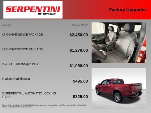 Used 2023 Chevrolet Colorado LT w/ LT Convenience Package II RWD image 6