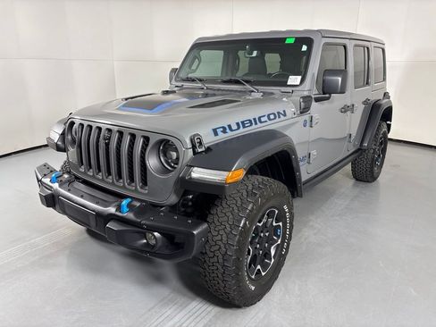 Used 2023 Jeep Wrangler Unlimited Rubicon 4xe w/ Steel Bumper Group AWD/4WD image 4