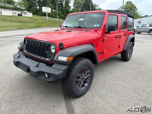 Used 2024 Jeep Wrangler Unlimited Sport AWD/4WD image 1