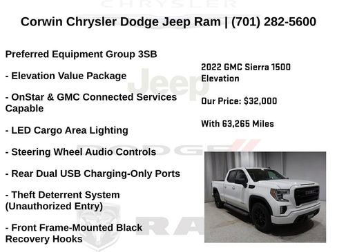 Used 2022 GMC Sierra 1500 Elevation image 19
