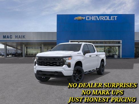 New 2026 Chevrolet Silverado 1500 Custom w/ Turbomax Blackout Package RWD image 8