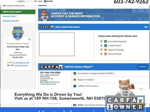 Used 2021 RAM 1500 Rebel w/ Rebel Level 1 Equipment Group image 40