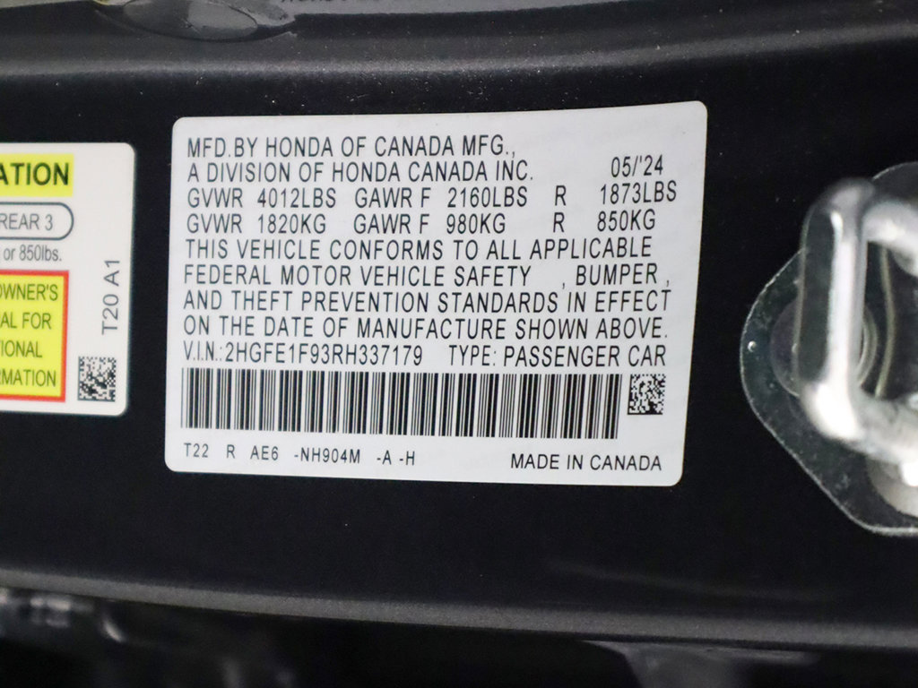 Used 2024 Honda Civic Touring image 58