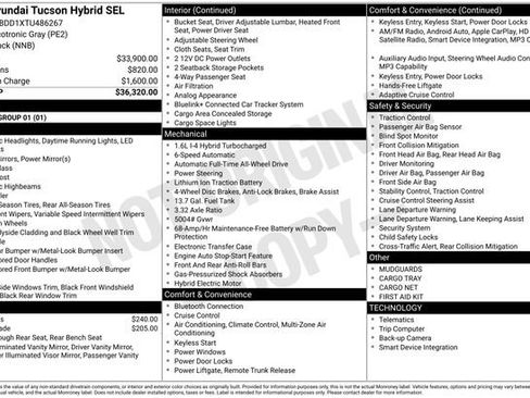 New 2026 Hyundai Tucson SEL AWD/4WD image 25