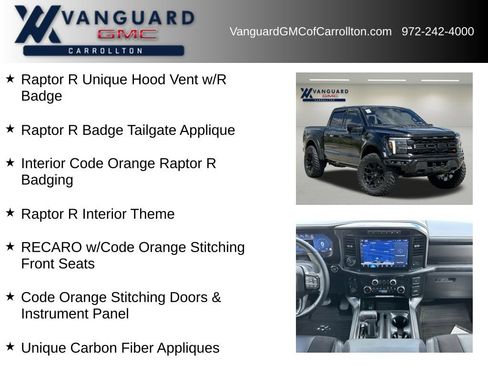 Used 2024 Ford F150 Raptor w/ Equipment Group 803A Raptor R image 12