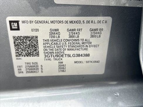 Used 2020 GMC Sierra 1500 SLT w/ SLT Premium Package image 26