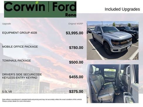 Used 2026 Ford F150 Tremor w/ Equipment Group 402B AWD/4WD image 3