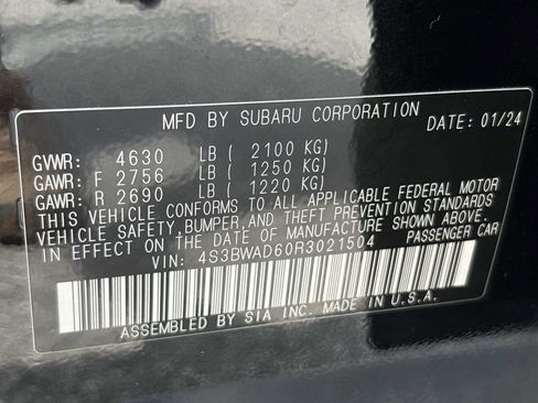 Used 2024 Subaru Legacy Premium AWD/4WD image 32