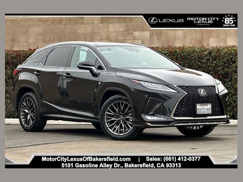 Certified 2021 Lexus RX 350 F Sport w/ Cold Area Package (CT) image 1