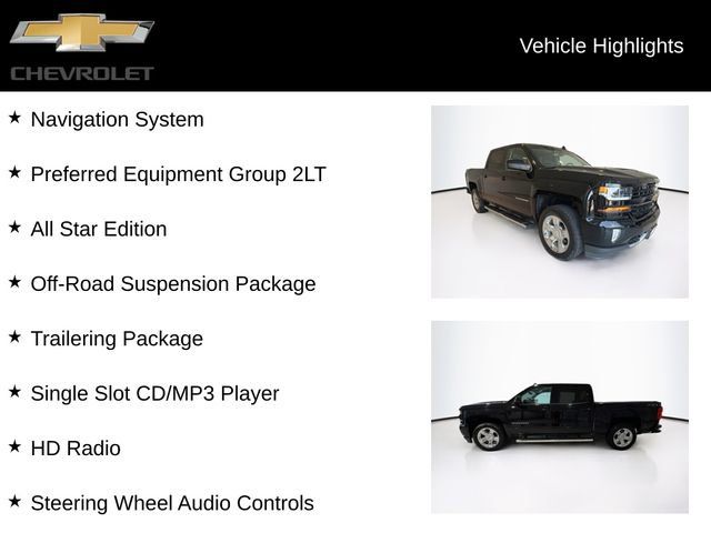Used 2018 Chevrolet Silverado 1500 LT w/ All Star Edition AWD/4WD image 5