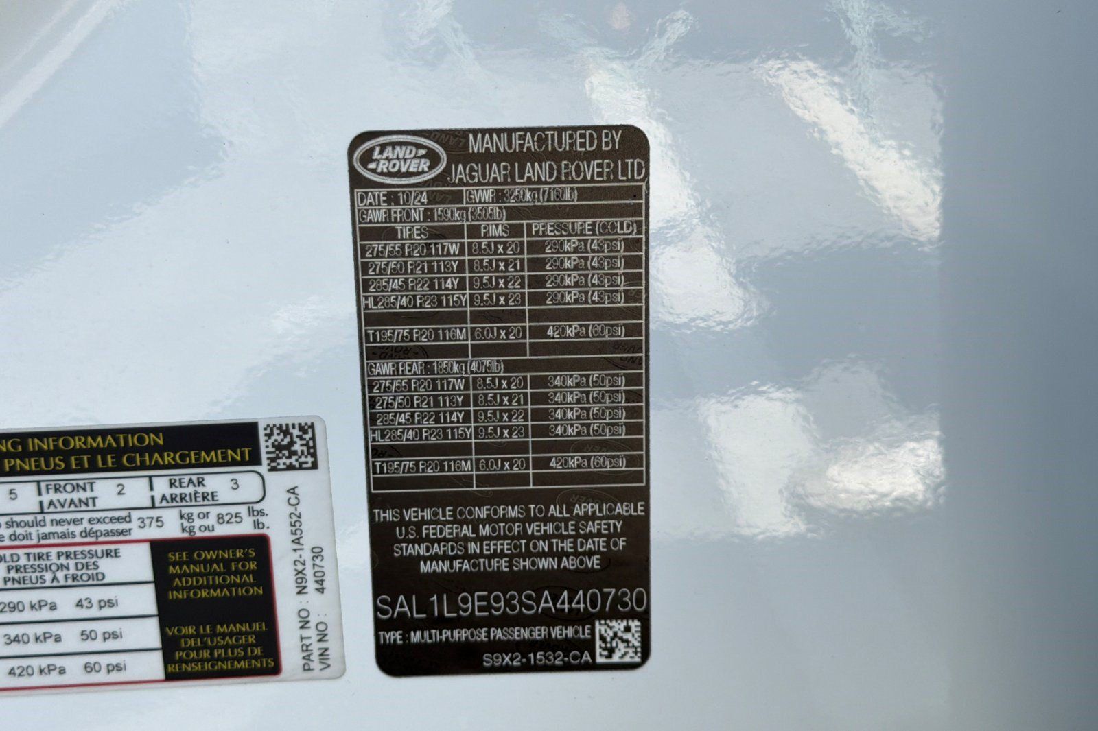 Used 2025 Land Rover Range Rover Sport Dynamic SE AWD/4WD image 28