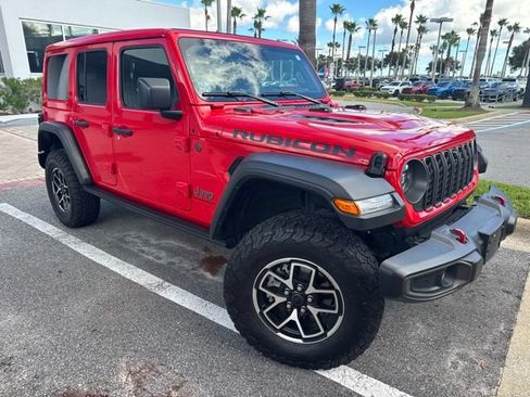 Certified 2025 Jeep Wrangler Unlimited Rubicon w/ Safety Group AWD/4WD image 2
