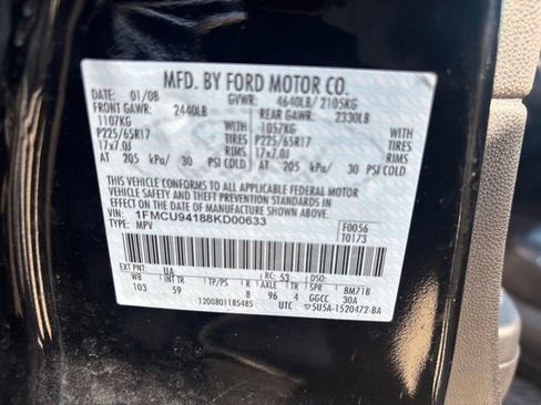 Used 2008 Ford Escape Limited AWD/4WD image 6