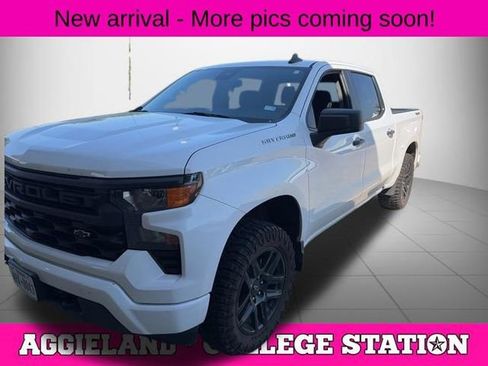 Used 2023 Chevrolet Silverado 1500 Custom w/ LPO, Dark Essentials Package AWD/4WD image 1