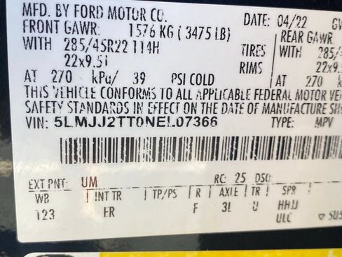 Used 2022 Lincoln Navigator Black Label AWD/4WD image 31