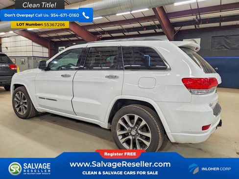 Used 2017 Jeep Grand Cherokee Overland AWD/4WD image 3