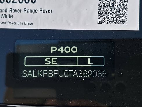 New 2026 Land Rover Range Rover Long Wheelbase SE AWD/4WD image 38
