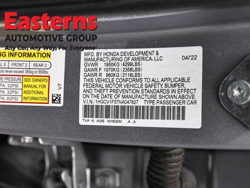 Used 2022 Honda Accord EX-L image 35