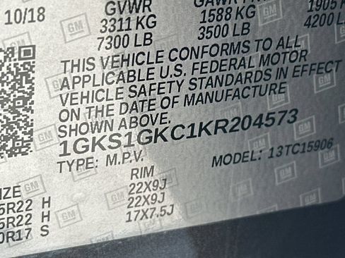 Used 2019 GMC Yukon XL SLT w/ Premium Edition RWD image 33