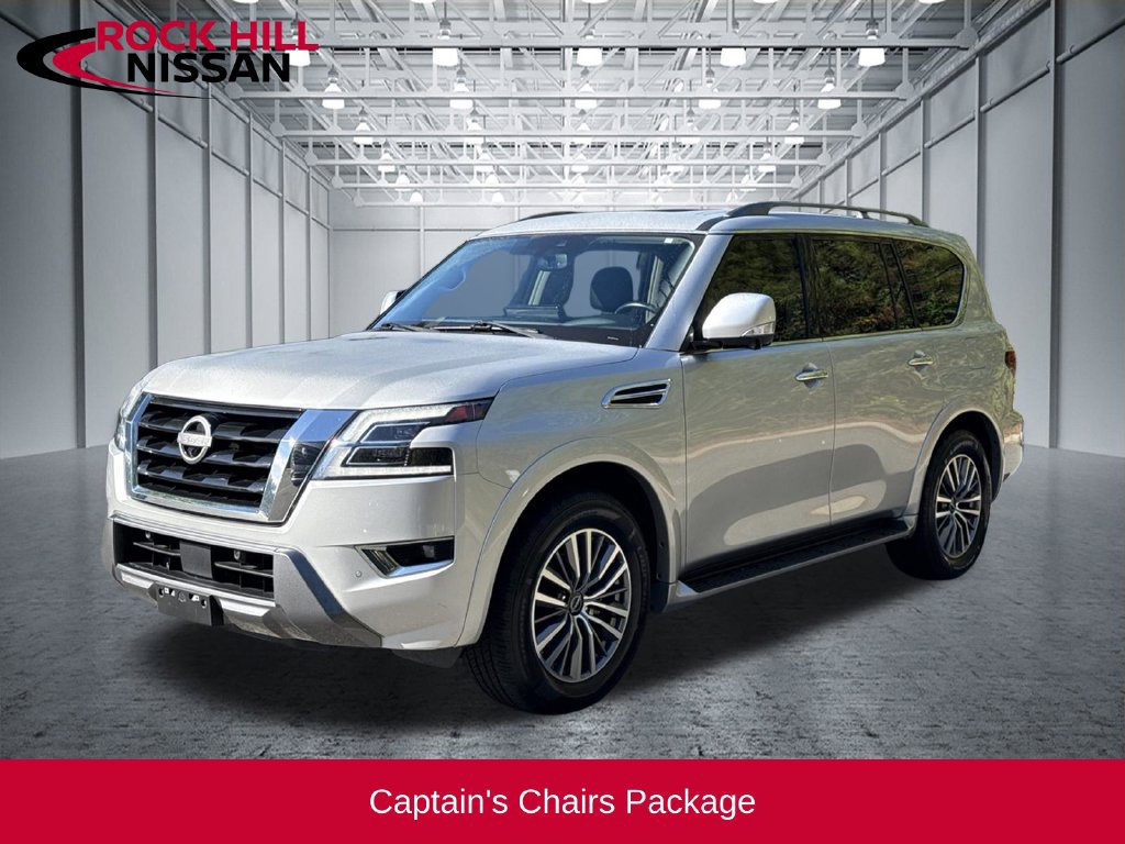 Used 2023 Nissan Armada SL w/ Captain's Chairs Package AWD/4WD image 3