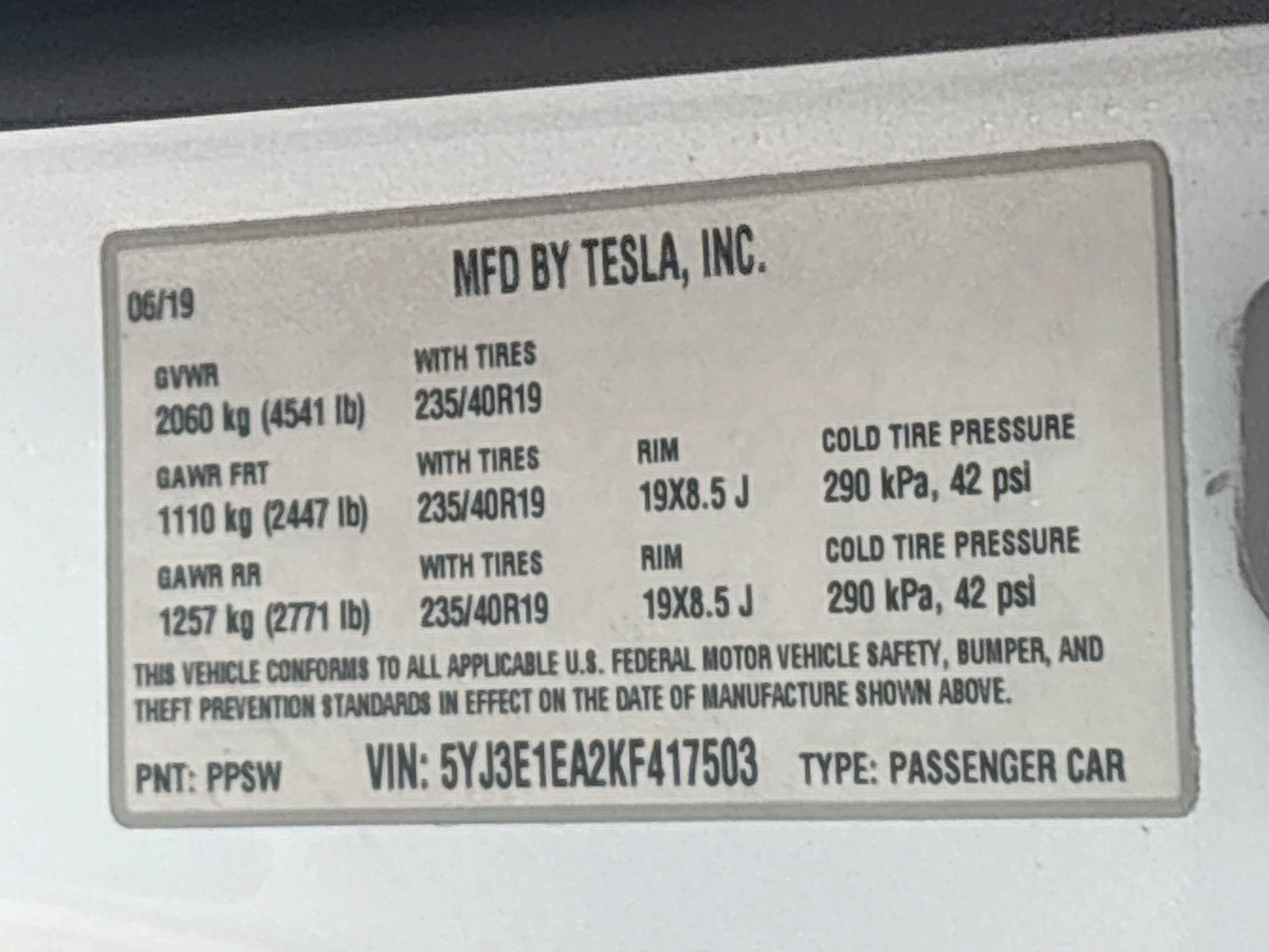 Used 2019 Tesla Model 3 Standard Range Plus RWD image 29
