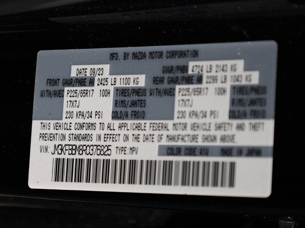 Certified 2024 MAZDA CX-5 AWD 2.5 S w/ Select Package image 38
