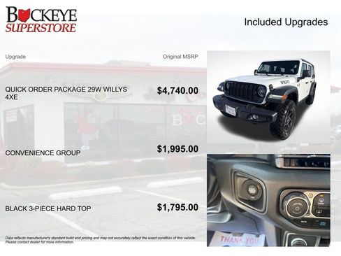 Certified 2025 Jeep Wrangler Willys 4xe image 10