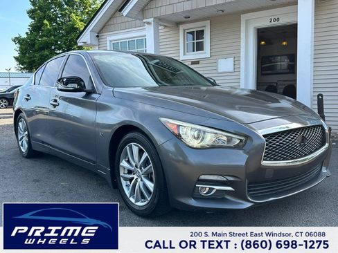Used 2015 INFINITI Q50 Premium w/ All Weather Package image 1