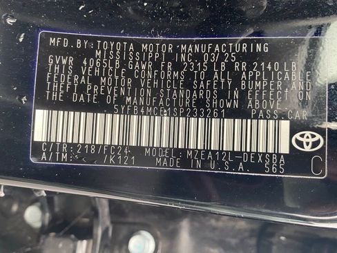 Used 2025 Toyota Corolla FX image 21