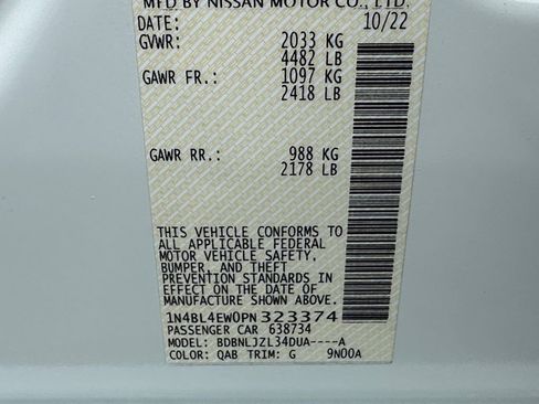 Used 2023 Nissan Altima 2.5 SL image 30