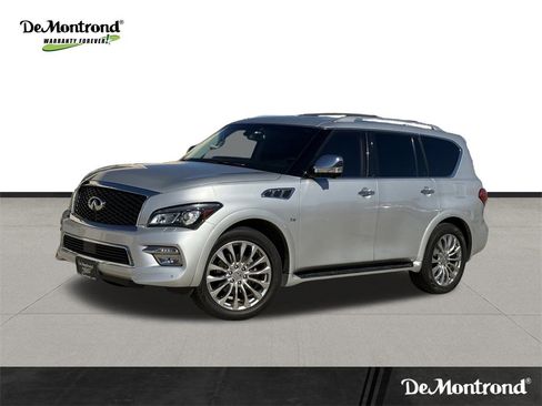 Used 2017 INFINITI QX80 Base w/ Deluxe Technology Package image 1