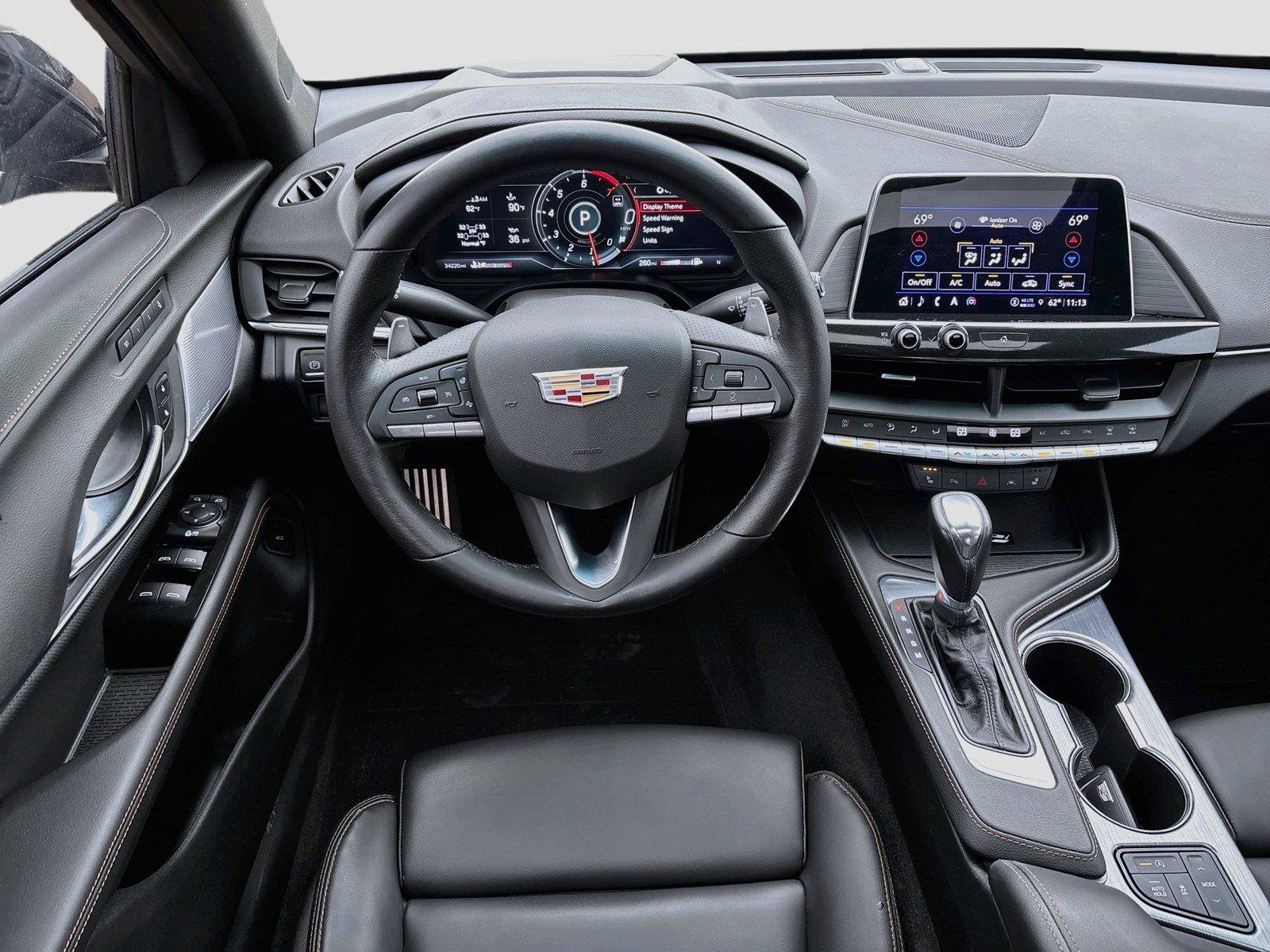Used 2023 Cadillac CT4 Sport w/ LPO, ONYX Package AWD/4WD image 2