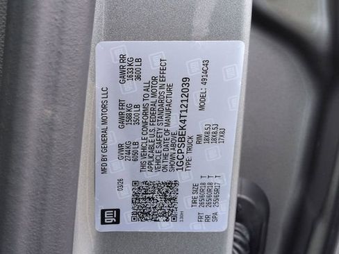 New 2026 Chevrolet Colorado W/T w/ WT Custom Package RWD image 32