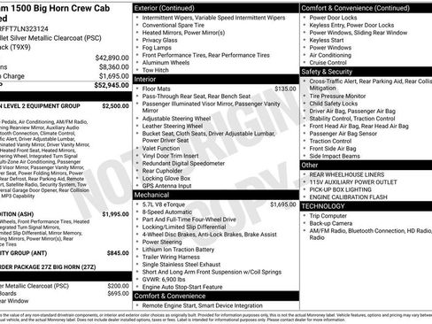 Used 2020 RAM 1500 Big Horn AWD/4WD image 4