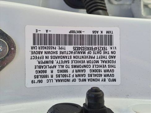 Used 2019 Honda Insight Touring image 16