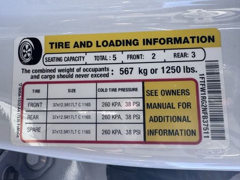 Used 2022 Ford F150 Raptor w/ Raptor 37 Performance Package image 48