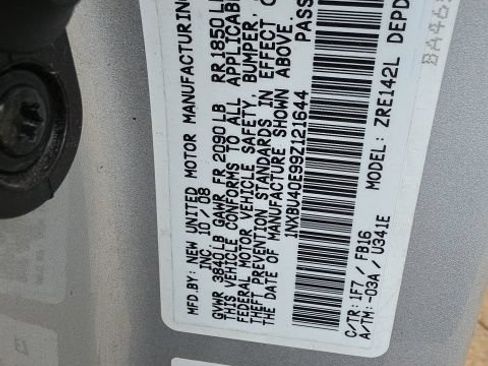Used 2009 Toyota Corolla FWD image 10