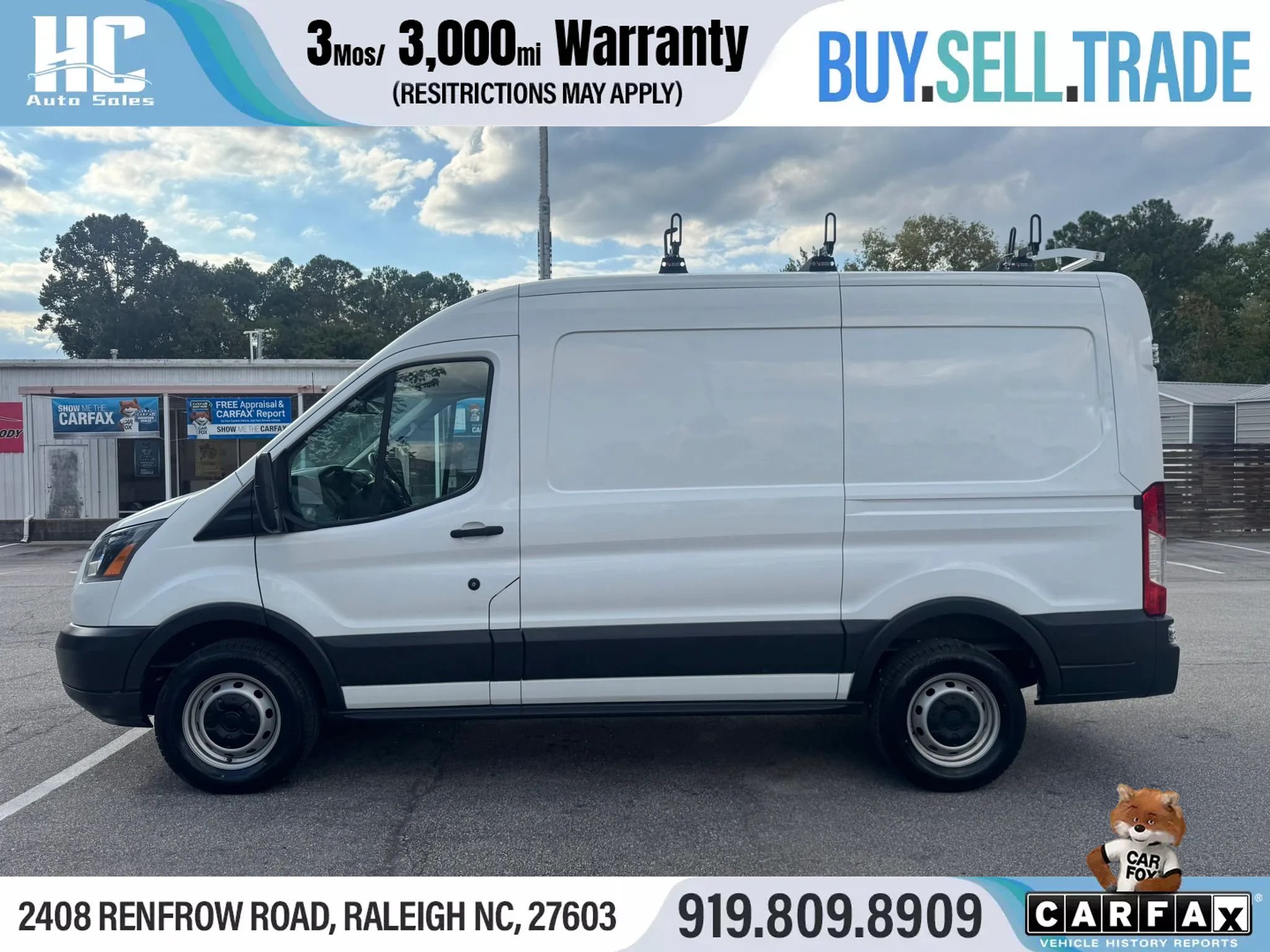 Used 2017 Ford Transit 250 130 Medium Roof RWD image 2
