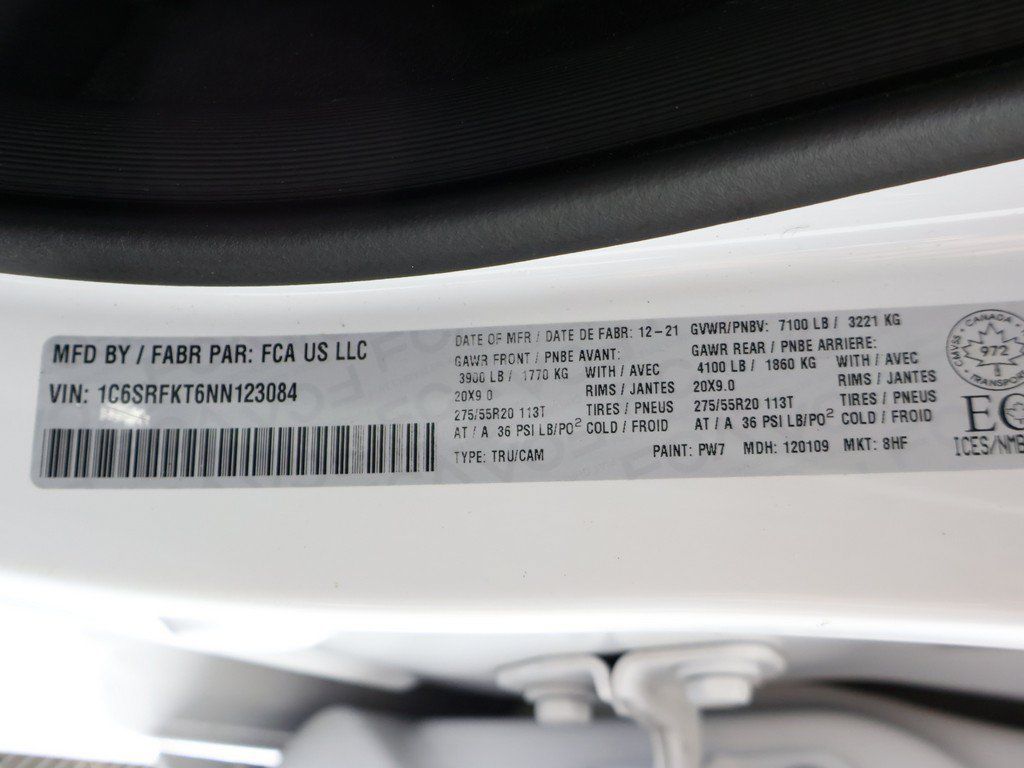 Used 2022 RAM 1500 Limited AWD/4WD image 62