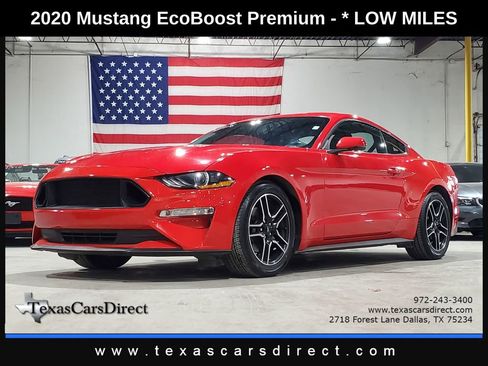 Used 2020 Ford Mustang Premium RWD image 1